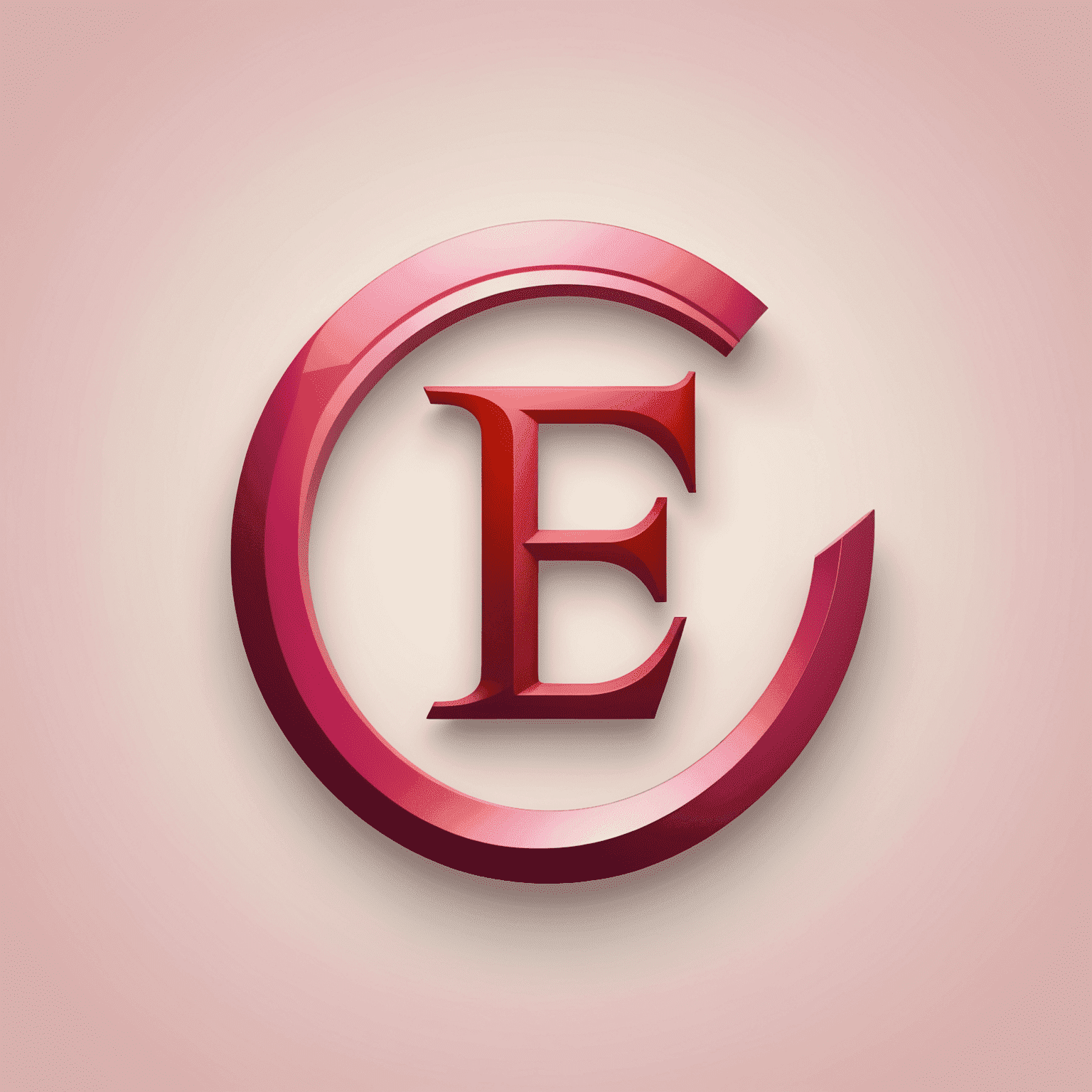 Fortune logo - A stylized 'F' in red with a pink accent, symbolizing web development and creativity